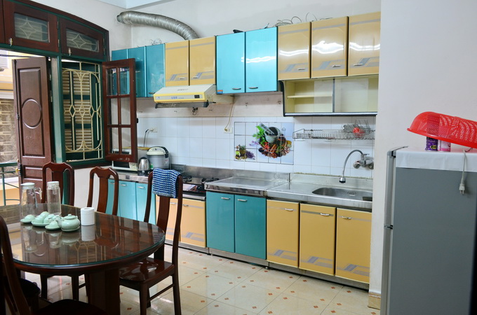 Beautiful house located in Kim Ma street, Ba Dinh district, large outdoor balcony, fully furnished