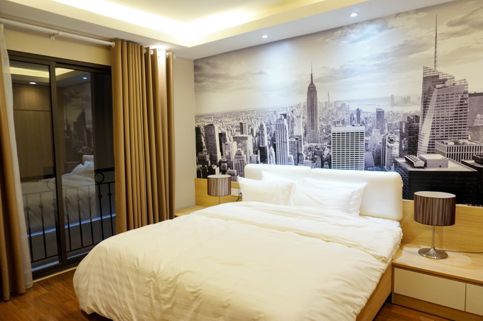 Brand new a luxurious studio apartment room on Tran Hung Dao street, modern furniture, European design