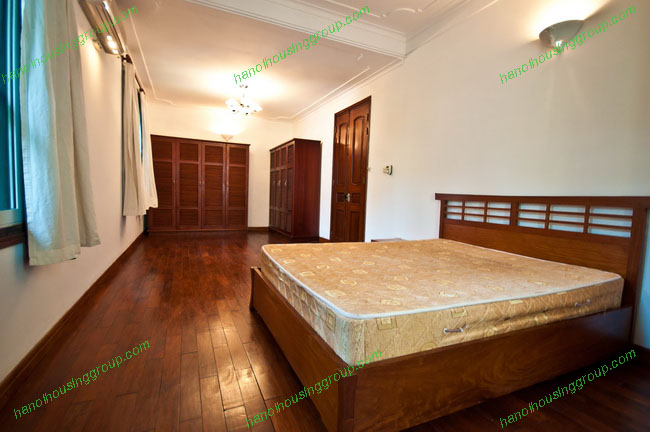 Beautiful four bedrooms furnished villa on To Ngoc Van street, Tay Ho District