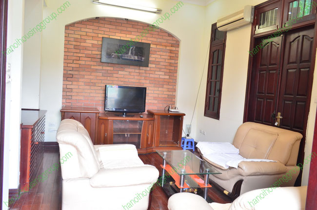 Beautiful six bedrooms house on Van Cao street, fully furnished, spacious terrace on top floor, large balcony