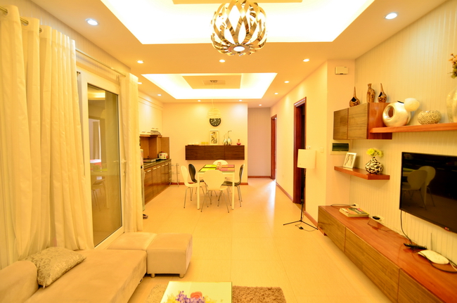 Brand new and modern style serviced apartment on Tran Phu street, garage for parking, two bedrooms