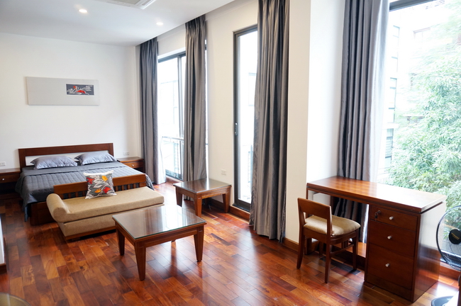 Brand new serviced apartment with reasonable price located in the heart of Ba Dinh district, fully furnished