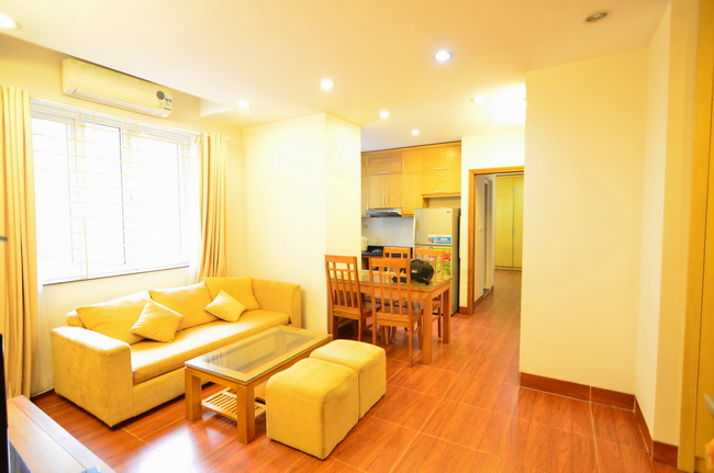Reasonable price two bedrooms apartment on Au Co street, Tay Ho district, rooftop terrace, fully furnished