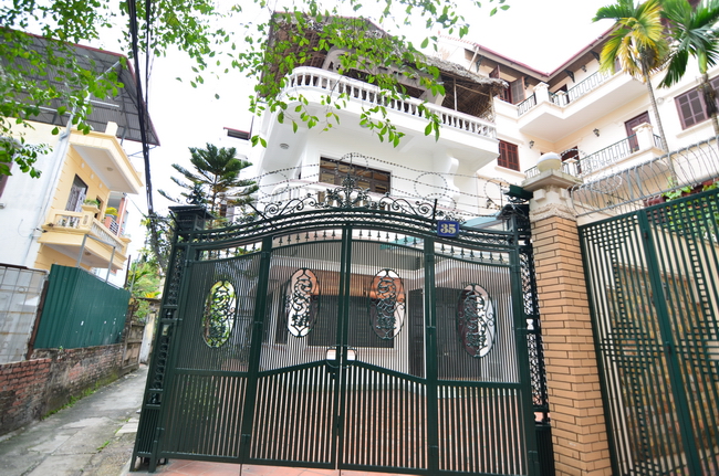 Hanoi-Three Stories Home for leasing on To Ngoc Van street, spacious terrace, some big balconies, partly furnished