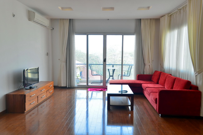 Two bedrooms, high floor apartment is beautiful view, large front of balcony, fully furnished