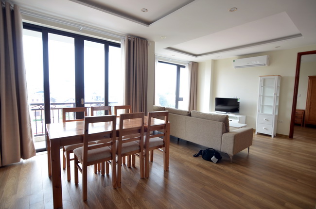 Brand new, Prime location, fully furnished apartment on To Ngoc Van street, one minutes from the lake