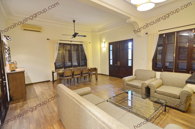 Luxury a real home on Tay Ho street, Tay Ho district, West lake, Two-Stories, spacious rooftop terrace