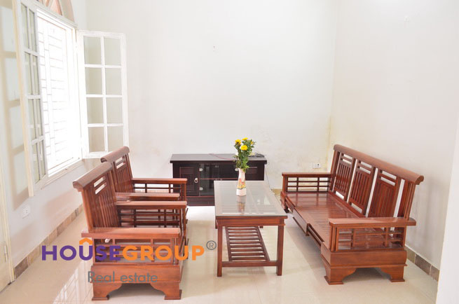 Unique – 3 bedrooms – large terrace – full furniture garden house in Ngoc Ha village, Center of Ba Dinh district