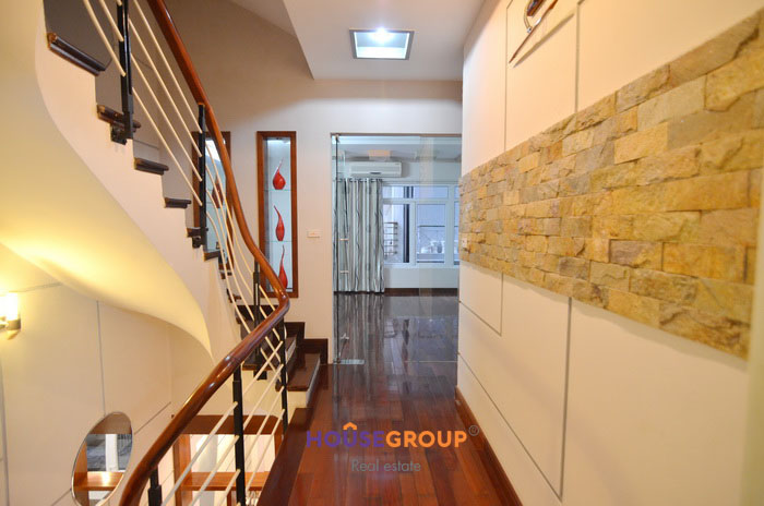 Partly furnished house for rent in Tay Ho Hanoi having a nice back yard