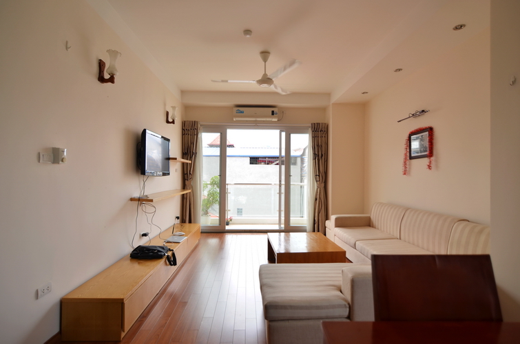 Large two bedrooms apartment for rent on Hoang Hoa Tham street, close to Golden west lake