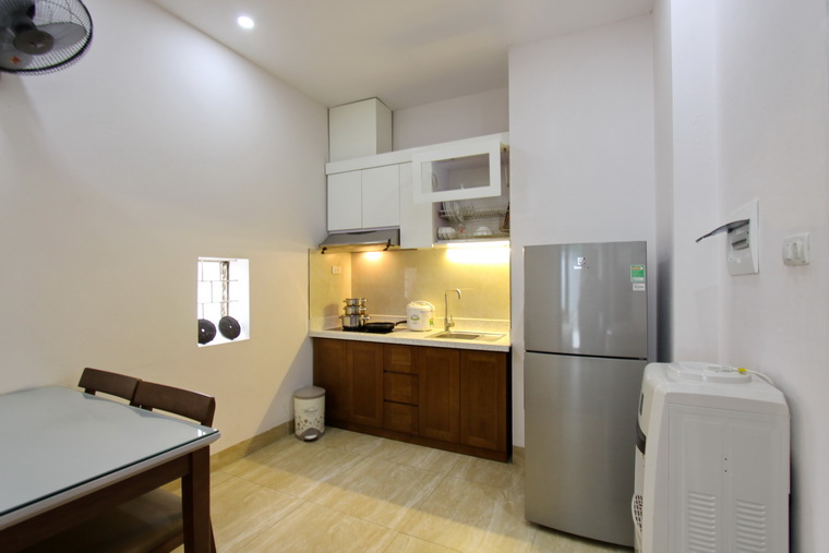 Apartment for rent in Tay Ho with a big private balcony