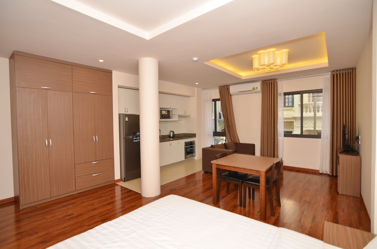 Modern apartment for rent in Tay Ho in Western Style