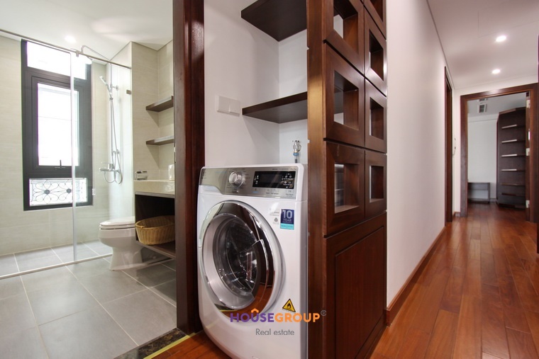 Elegant and western style serviced apartment for rent in Tay Ho Hanoi