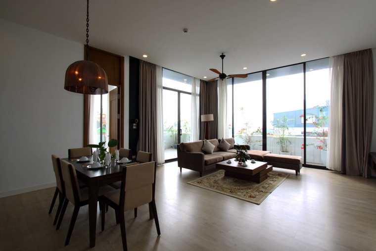 Luxurious and western style serviced apartment for rent in Hoan Kiem Hanoi