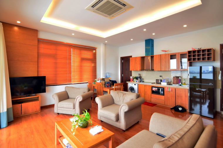 West Lake gorgeous view apartmemt for rent in Tay Ho on Quang Khanh Street