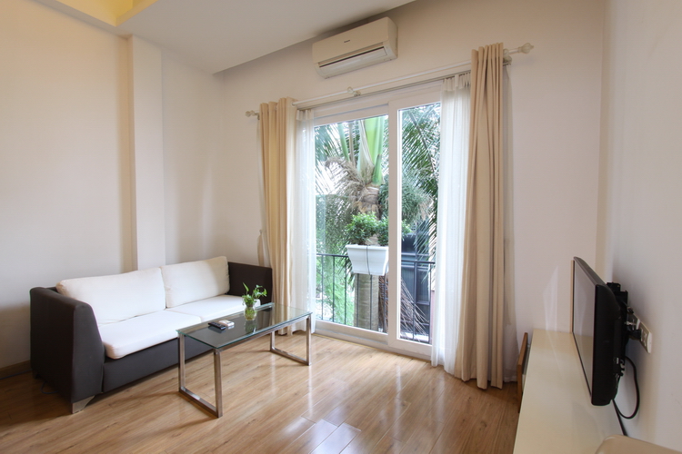 Cosy style and bright one bedroom apartment for rent in Hanoi