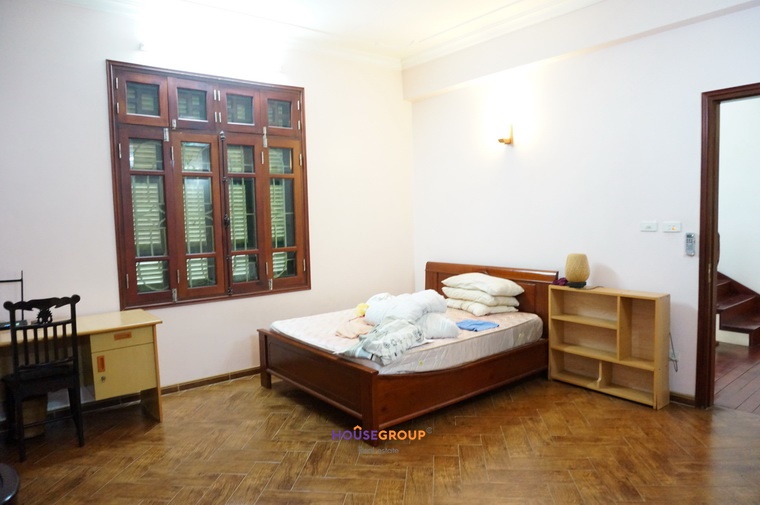 Furnished and big garden house for rent in Ba Dinh, Hanoi