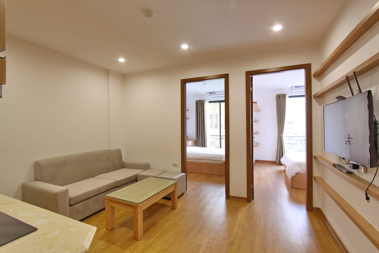 Fully furnished and brand new apartment for rent in Truc Bach, Hanoi