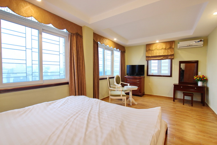 Fully furnished two bedroom apartment for rent in Tay Ho, Hanoi