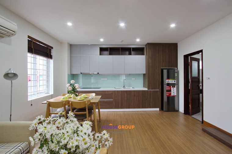Huge terrace and Lovely apartment in modern style in Yen Phu Village