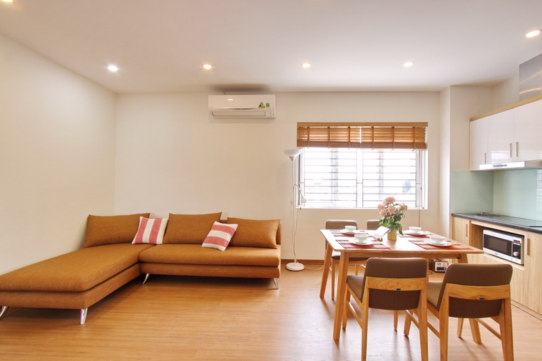 Brand new and lovely apartment in modern style in Yen Phu Village