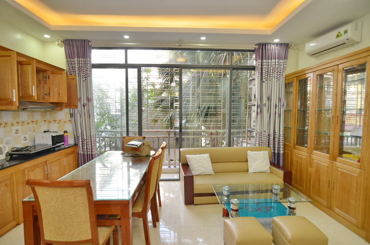 Brightness and full of natural light apartment for rent on Dang Thai Mai, Tay Ho