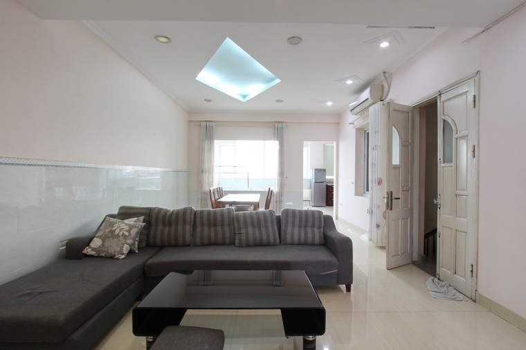 Full Furniture two bedrooms apartment for rent in Tay Ho has a lot of natural light
