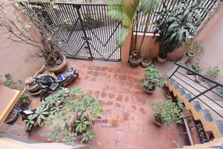 Full furniture house for rent in Ba Dinh, Spacious terrace and big front of yard