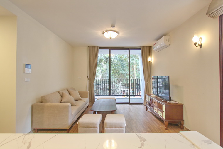 Brand new one bedroom apartment in Tay Ho having large balcony
