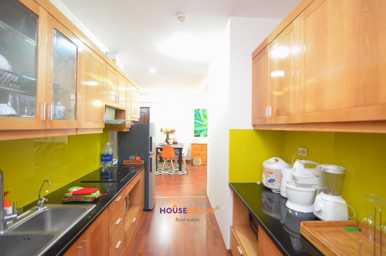 Brand new and modern style apartment for rent in Hanoi has a lot of natural light