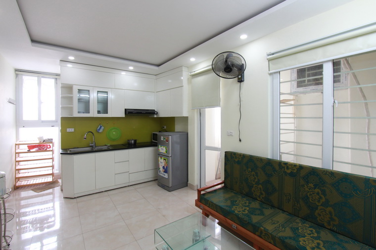 Beautiful and fully furnished studio apartment for rent in Ba Dinh District Hanoi