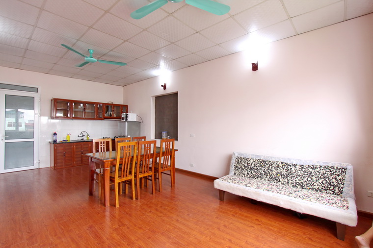 Spacious two bedrooms apartment for rent in Tay Ho close to West Lake