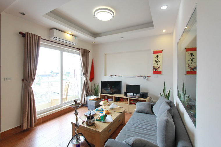 Spacious and quiet one bedroom apartment for rent in Tay Ho District Hanoi