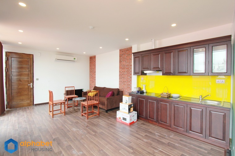 Brand new one bedroom apartment for rent in Tay Ho Hanoi West Lake