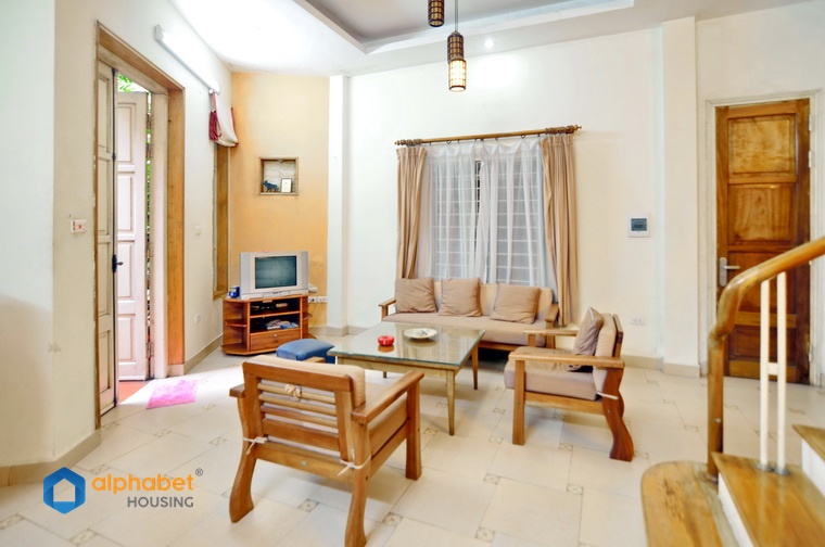 Big garden house for rent in Ba Dinh District Hanoi | Full Furniture