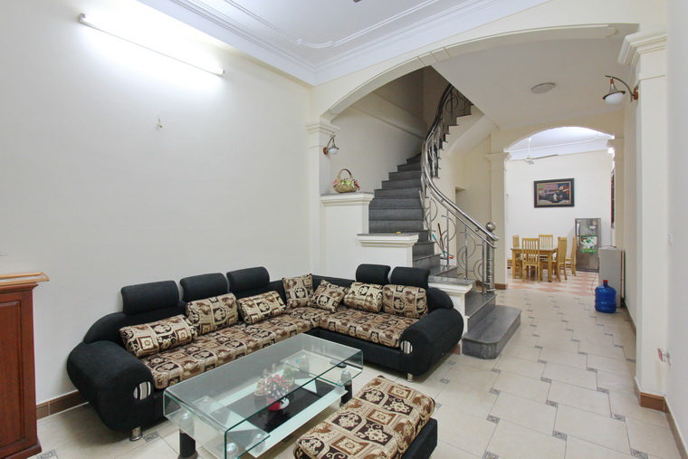 Newly renovated six bedrooms house for rent in Ba Dinh District Hanoi
