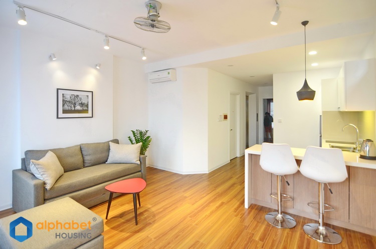 Newly and lovely style one bedroom apartment for rent in Tay Ho Hanoi