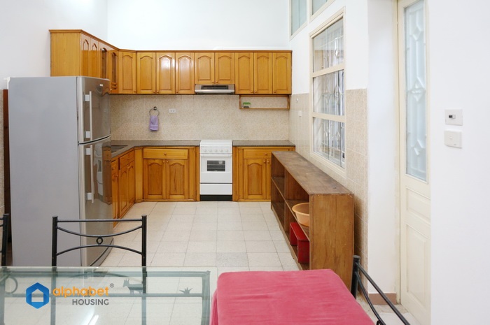 Unique House of charm for rent in Ba Dinh having two terraces