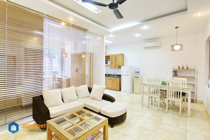 Lovely and good layout apartment for rent in Tay Ho Hanoi