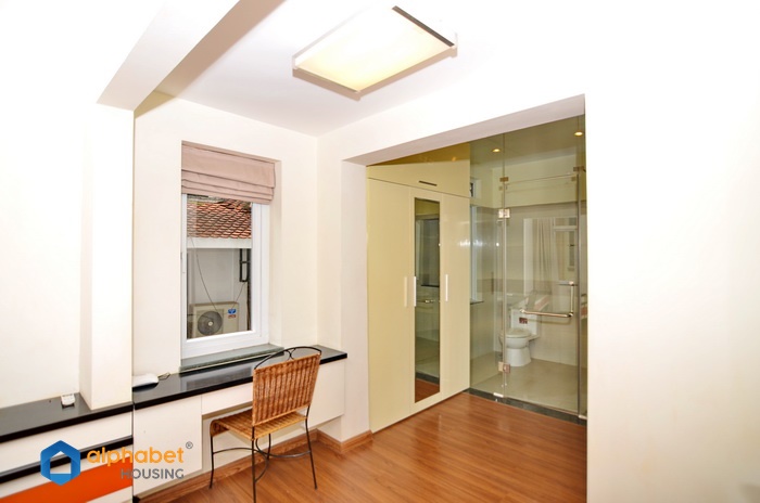 Gorgeous 2 bedrooms house for rent in Tay Ho, west lake, Hanoi