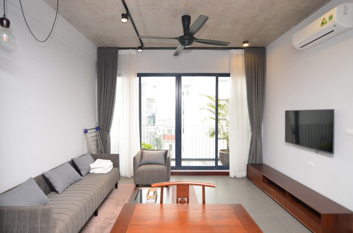 Brand new one bedroom apartment having a huge balcony in Nghi Tam Village
