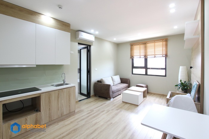 Brand new one bedroom serviced apartment to rent in Tay Ho Hanoi