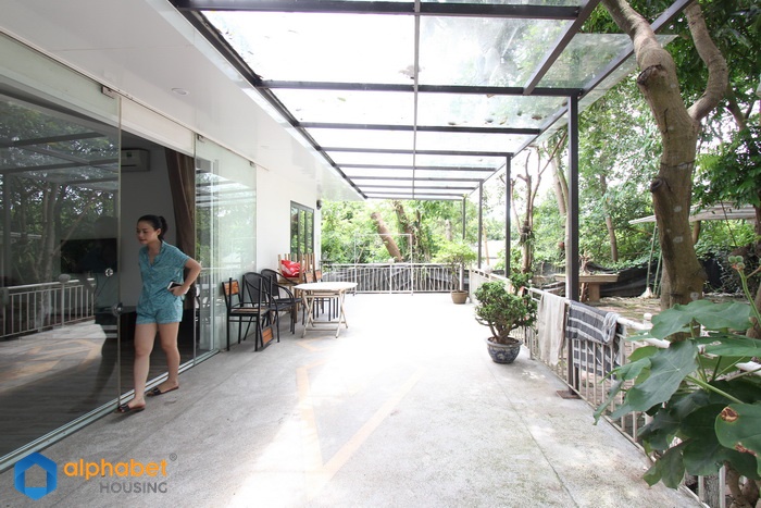 Unique and big garden house to rent in Tay Ho West Lake Hanoi