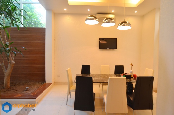 Modern design and western furnished villa to rent in Tay Ho West lake