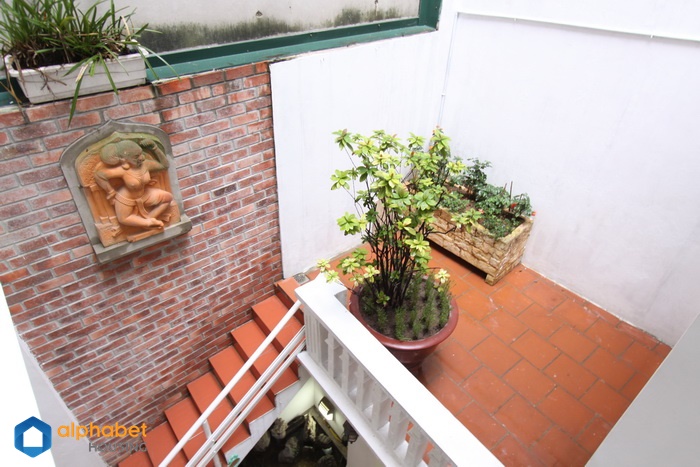 Newly furnished and unique house for rent in Ba Dinh has a lot of space