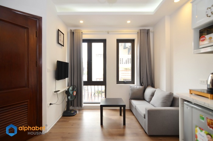 Lovely one bedroom serviced apartment for rent in Ba Dinh | Fully Furnished
