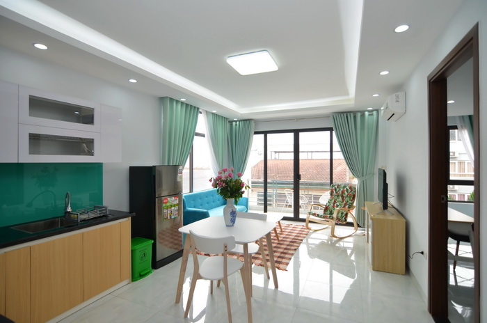 Serviced apartment for rent in Tay Ho west lake | Full of natural light