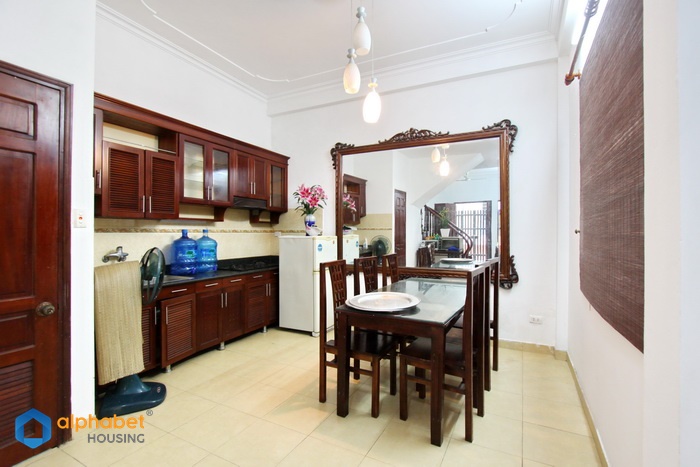 Full Furniture house for rent in Tay Ho having a large terrace | 04 bedrooms