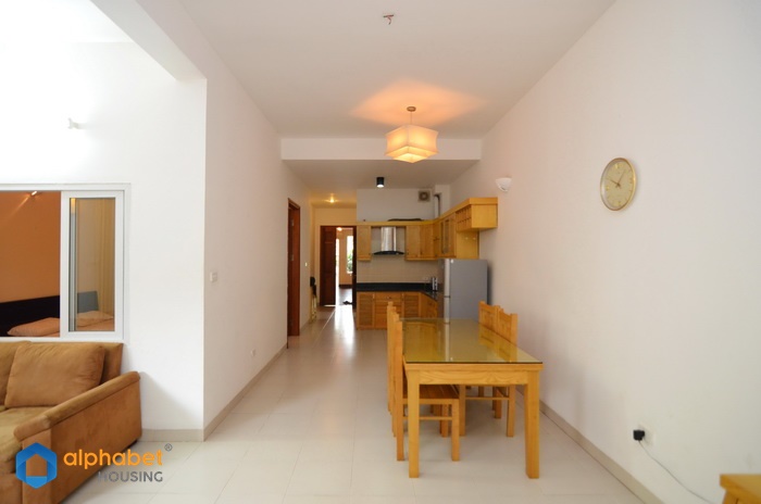 Big size one bedroom serviced apartment for rent in Tay Ho District Hanoi