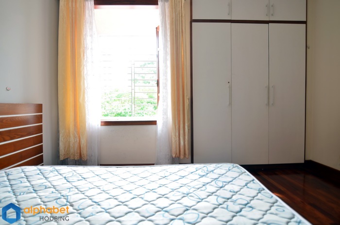 Full Furniture House for rent in Tay Ho Hanoi and Large Terrace